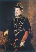 Juan Pantoja de la Cruz third wife of Philip II Germany oil painting artist